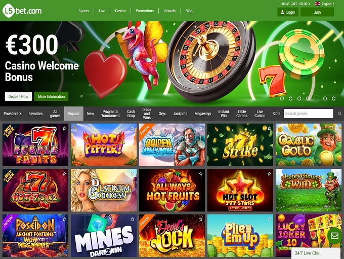 LSbet lobby