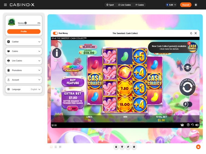 Casino-X screenshot 4