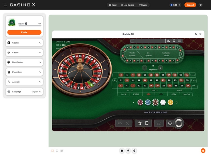 Casino-X screenshot 6