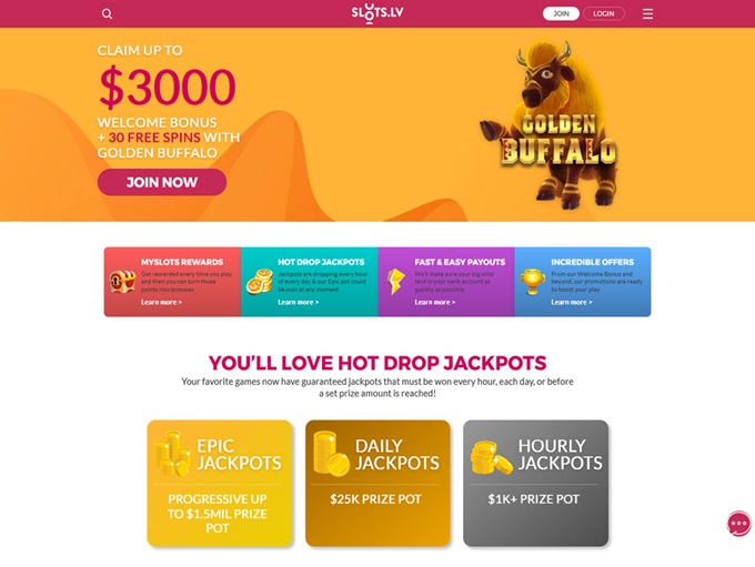 Slots.lv screenshot 1