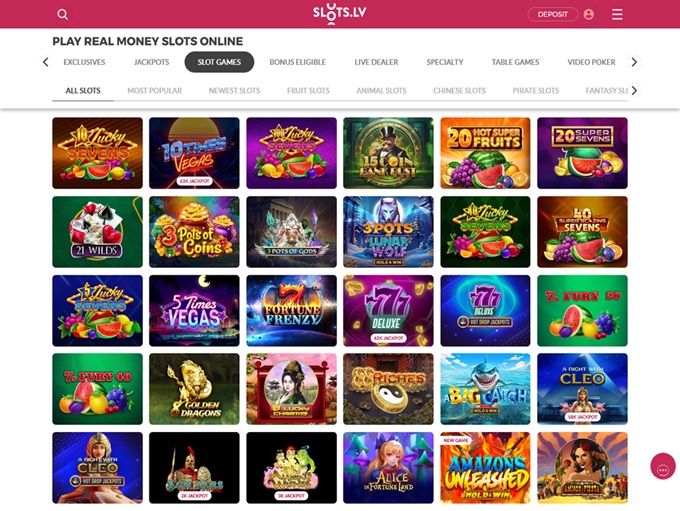 Slots.lv screenshot 2