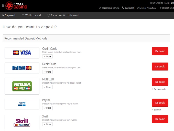PKRCasino screenshot 3