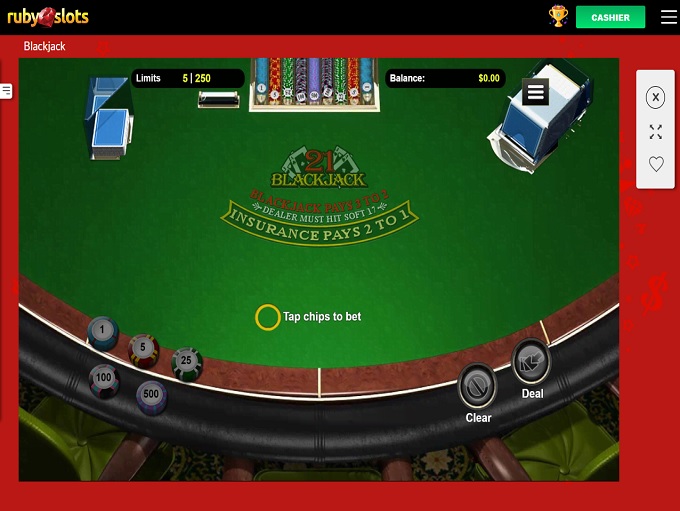 Ruby Slots Casino screenshot 6