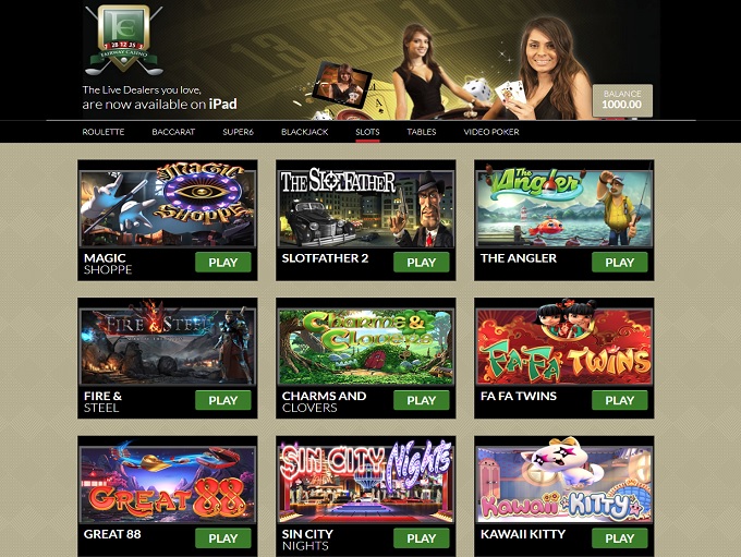 Fairway Casino screenshot 2