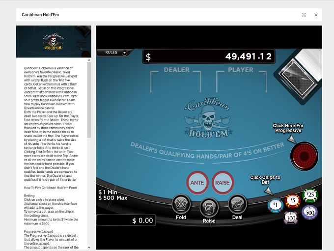 Bovada Casino screenshot 6
