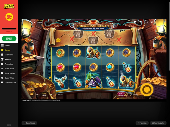 SuperCasino screenshot 4