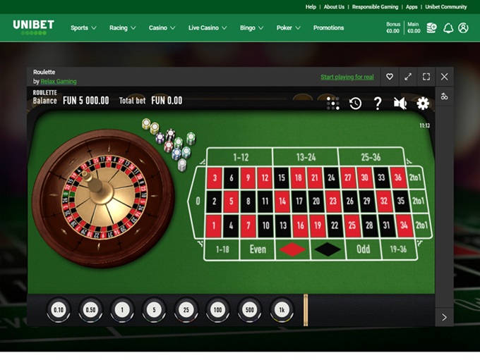Unibet Casino screenshot 6