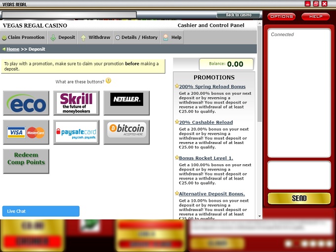 Vegas Regal Casino screenshot 3