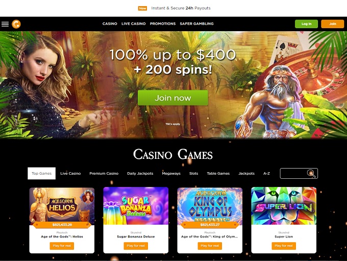 Casino.com screenshot 1
