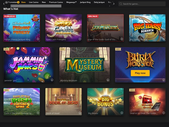 Betfair Casino screenshot 2