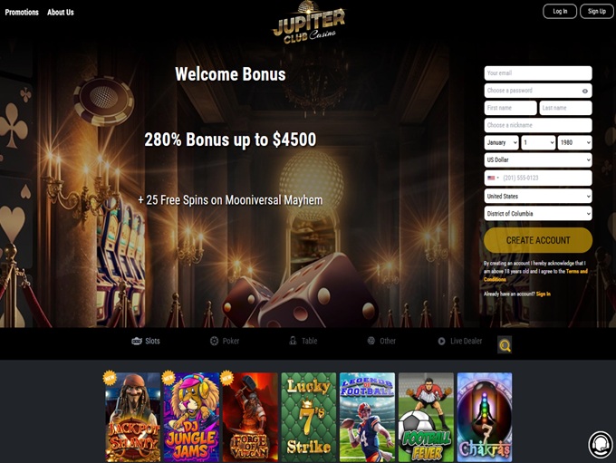 Jupiter Club screenshot 1