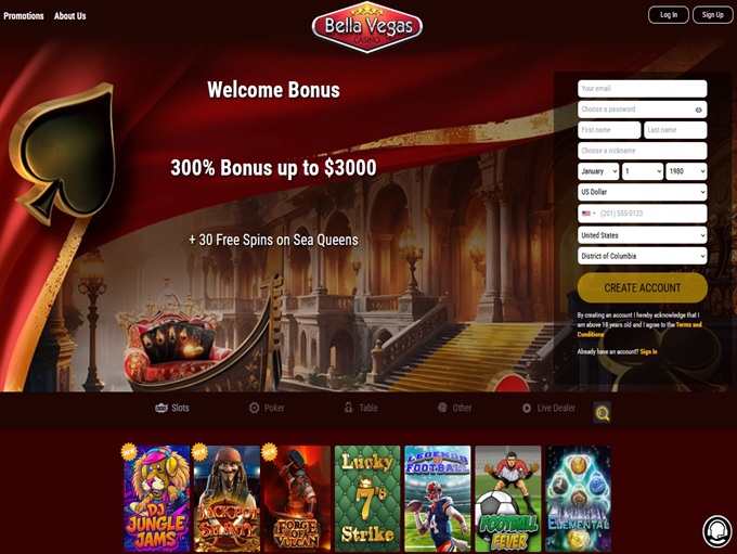 Bella Vegas screenshot 1