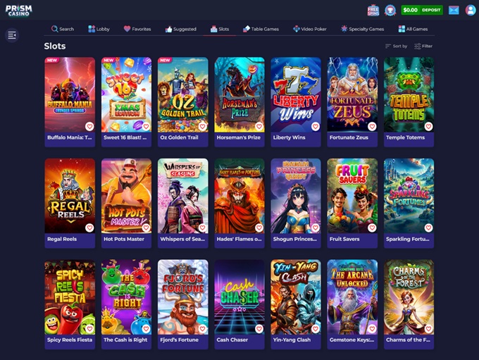 Prism Casino screenshot 2