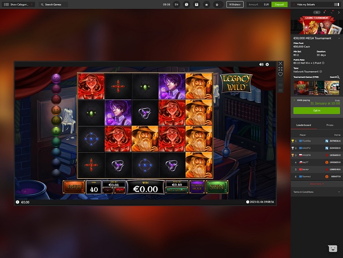 Betsafe Casino screenshot 4