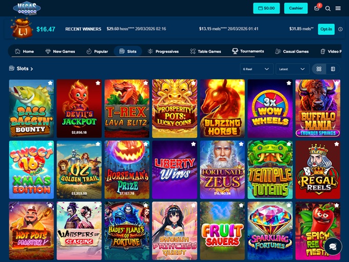 Vegas Casino Online screenshot 2