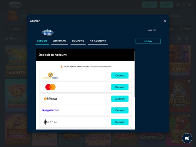 Vegas Casino Online screenshot 3