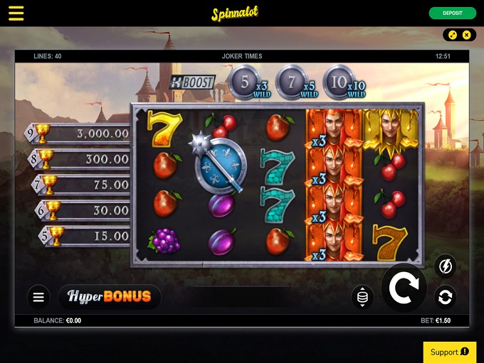 Spinnalot Casino screenshot 5