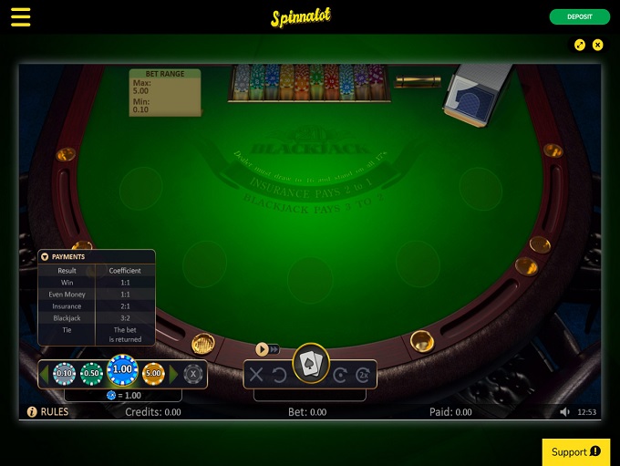 Spinnalot Casino screenshot 6