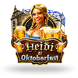 Heidi at the Oktoberfest logo